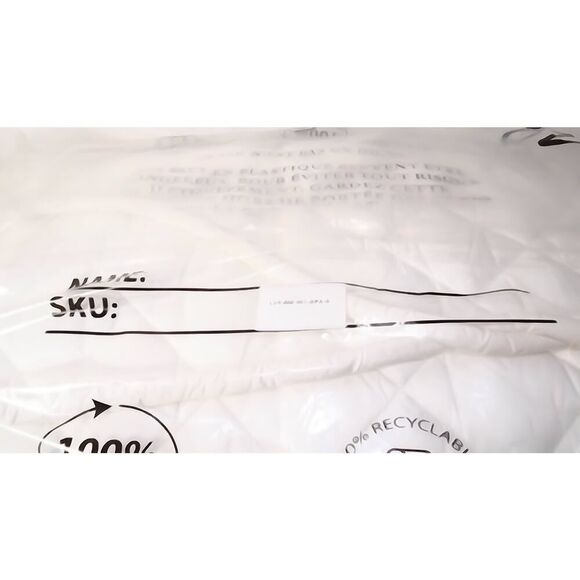 WOW NWT Luxton Women's Curve Coat No. 1 Opal Puffer Midi Coat Sz S NWT 850 White - Picture 7 of 9